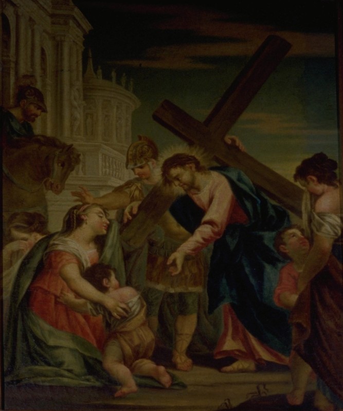Caliari P. (1787-1788), Gesù Cristo consola le donne di Gerusalemme