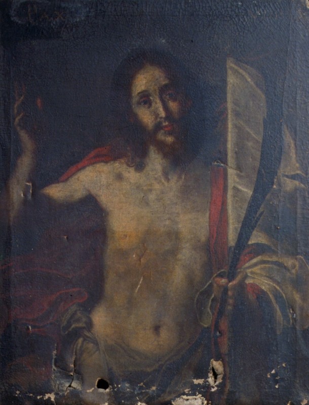 Pandolfi G. G. (1630), Gesù Cristo risorto benedicente