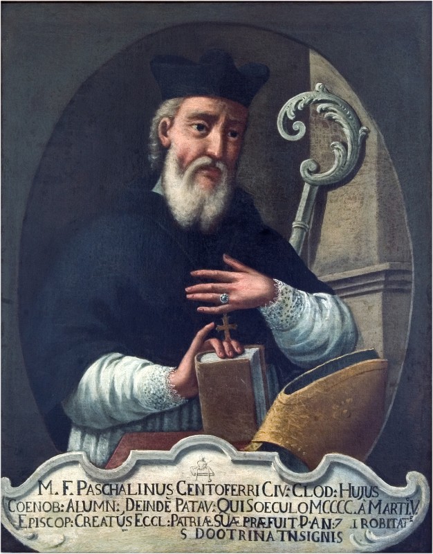 Ambito veneto sec. XV, Ritratto del vescovo Centoferri Pasqualino