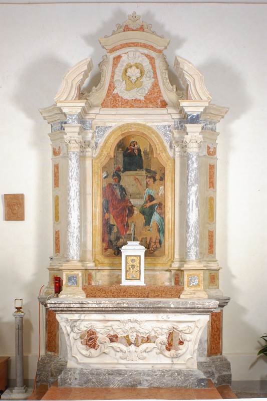 Maestranze friulane fine sec. XVIII, Altare maggiore