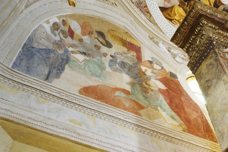 Amalteo P. sec. XVI, Gesù nel tempio tra i dottori