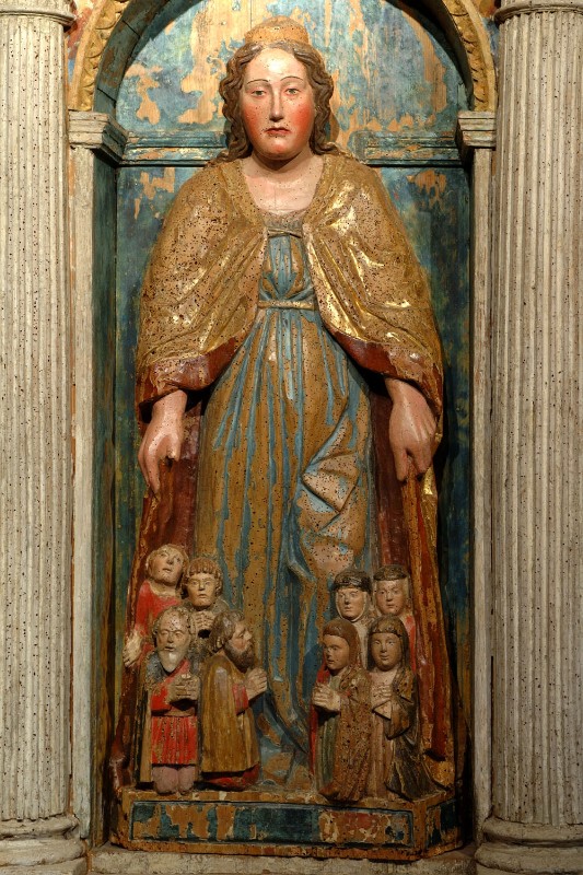 Ambito veneto sec. XV, Madonna della misericordia