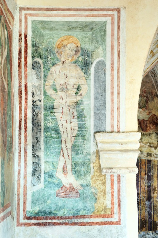 Ambito friulano sec. XIV, San Sebastiano