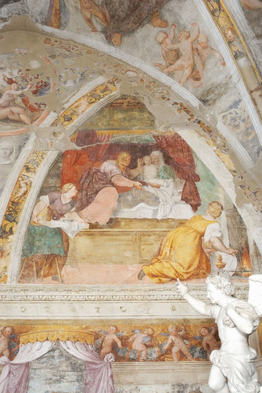 Amalteo P. (1535-1546), La nascita della Vergine