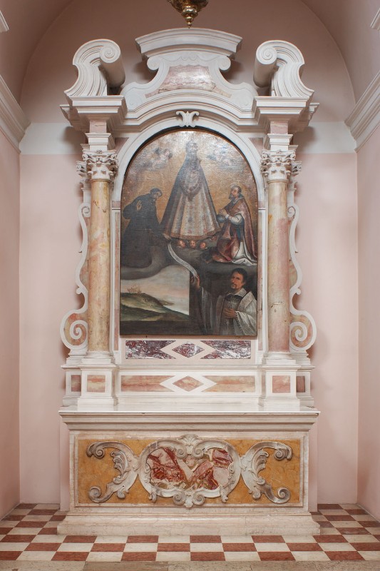 Maestranze friulane sec. XVIII, Altare laterale della Madonna di Loreto