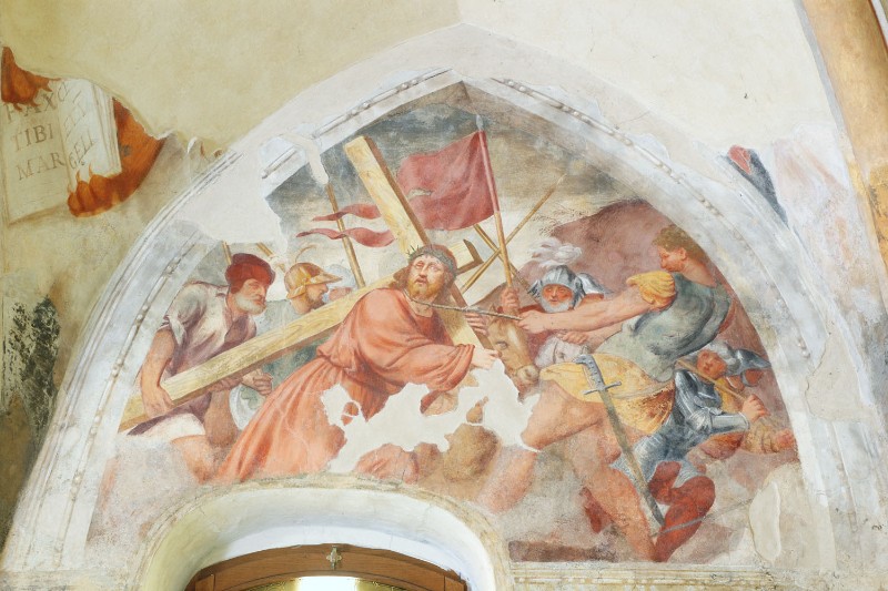 Amalteo P. (1536 circa), Gesù Cristo sale sul monte Calvario
