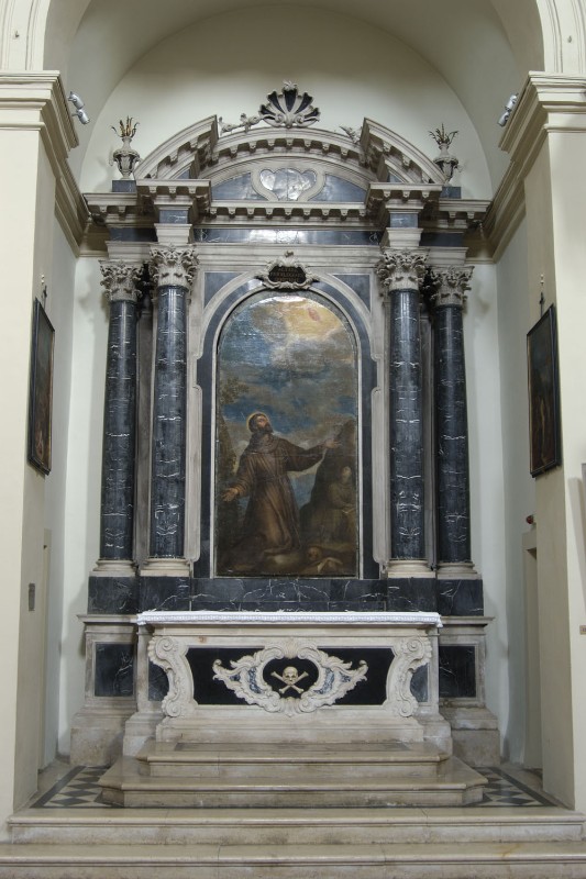 Bettini G.B. sec. XVIII, Altare laterale di San Girolamo
