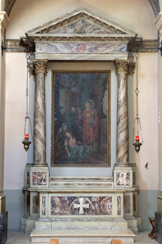 Ambito friulano sec. XIX, Altare di San Valentino