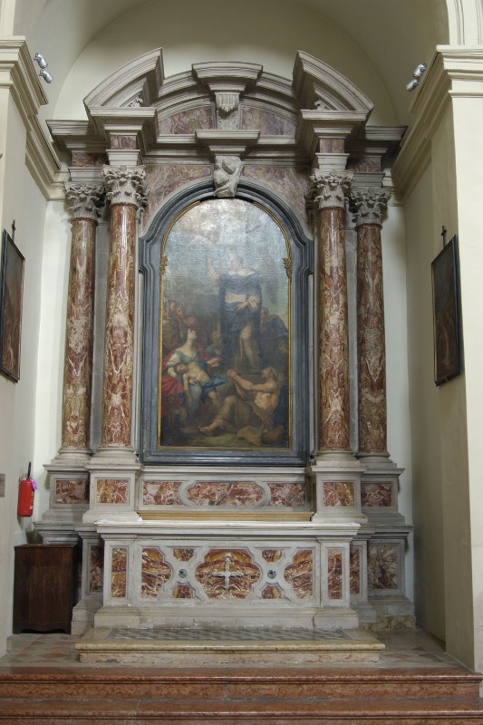 Canziani A.-Canziani L. (1739-42), Altare laterale di San Vincenzo Ferreri