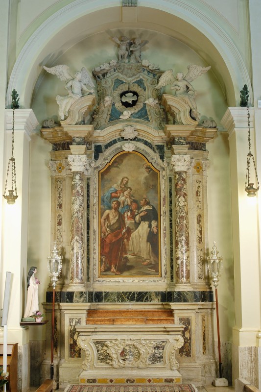 Maestranze friulane sec. XVIII, Altare laterale sinistro