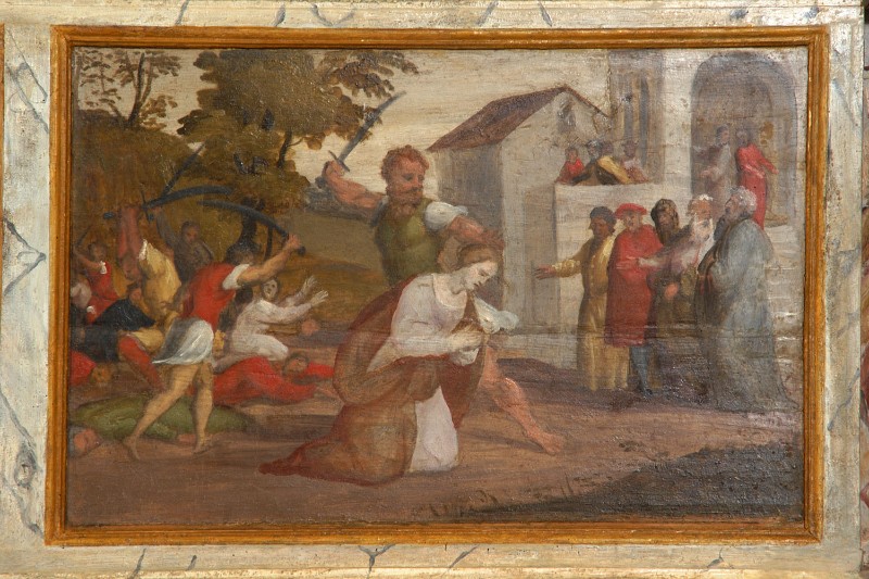 Amalteo P. seconda metà sec. XVI, Santa Margherita condannata a morte