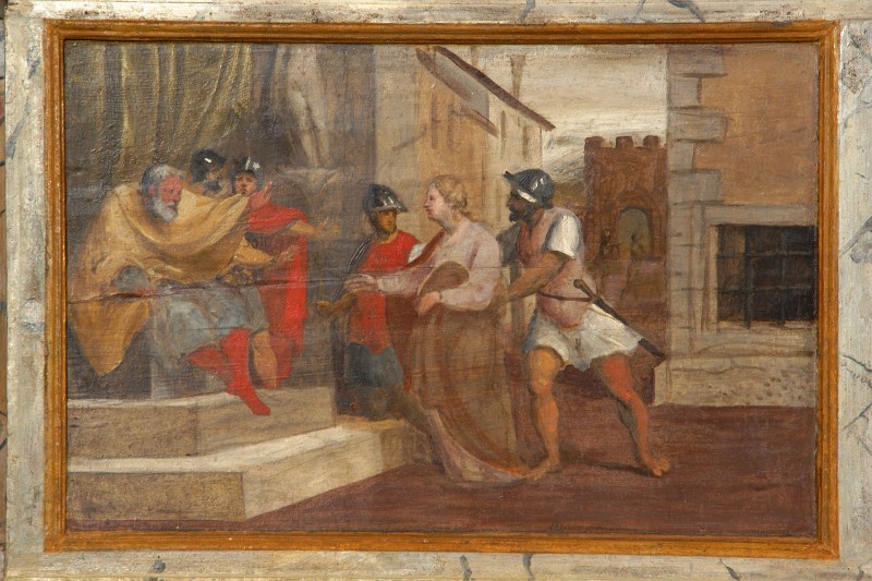 Amalteo P. seconda metà sec. XVI, Santa Margherita ed il governatore romano