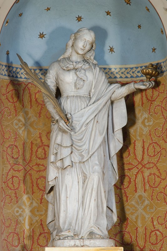 Ambito veneto-friulano sec. XIX, Statua di Santa Lucia