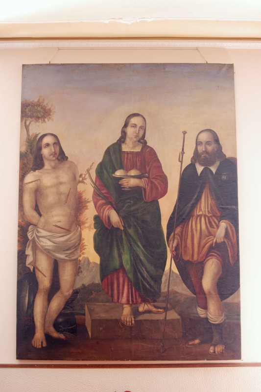 Ambito friulano (1864), San Sebastiano, Sant'Agata e San Cristoforo