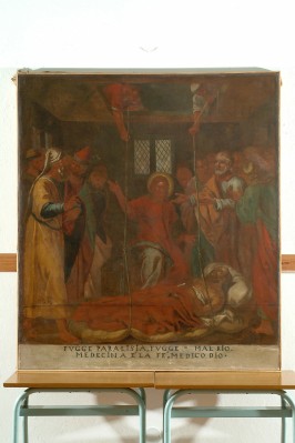 Ritter M. (1676), Cristo guarisce il paralitico di Cafarnao