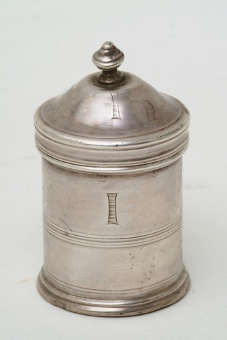 Bottega di Scarabello A. sec. XVIII, Vasetto per Olio Santo I