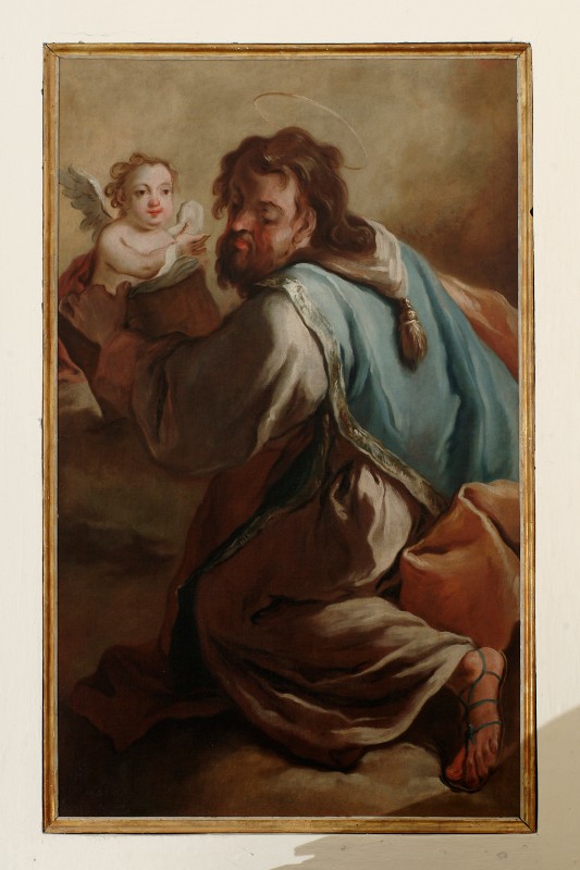 Maniera di Pittoni G. B. sec. XVIII, San Matteo evangelista
