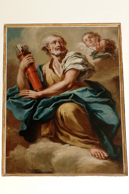 Maniera di Pittoni G. B. sec. XVIII, San Tommaso apostolo