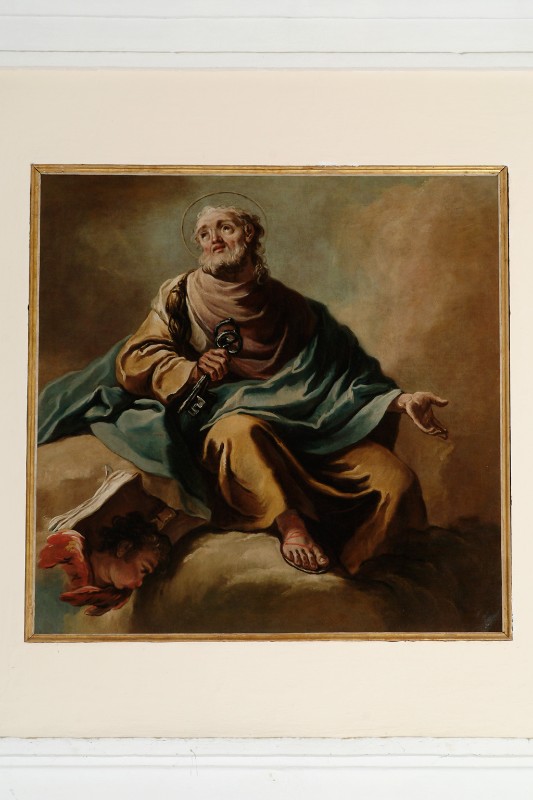 Maniera di Pittoni G. B. sec. XVIII, San Pietro
