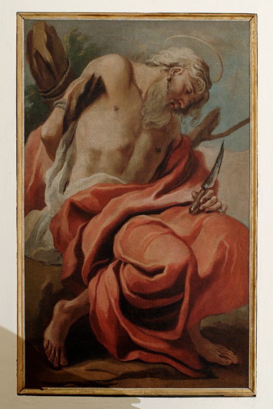 Maniera di Pittoni G. B. sec. XVIII, San Bartolomeo