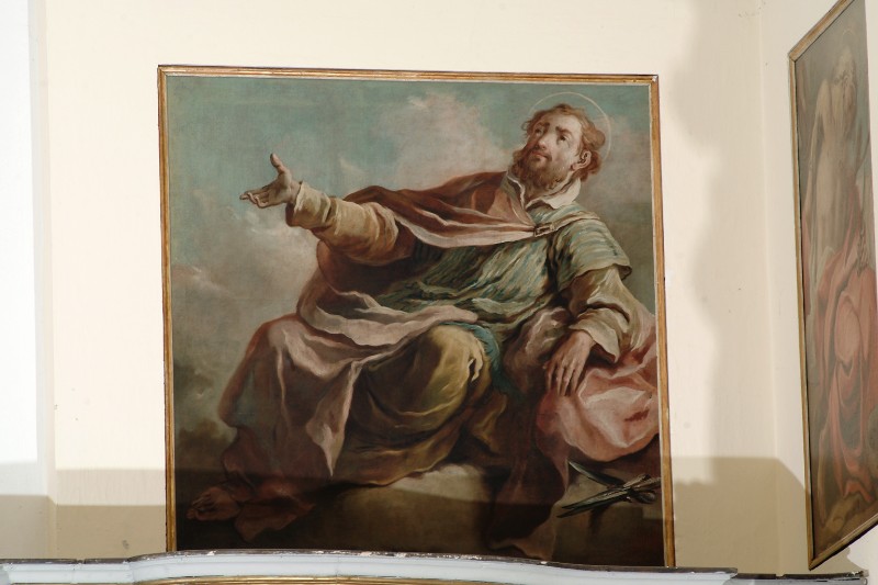 Maniera di Pittoni G. B. sec. XVIII, San Simone apostolo