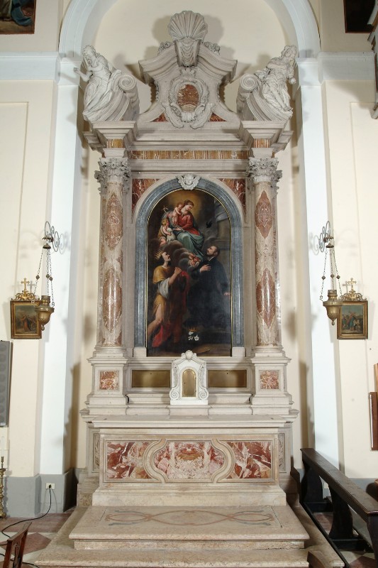 Cerchia di Bernardi G. sec. XVIII, Altare di San Gaetano Thiene