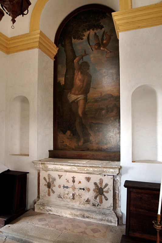 Maestranze venete sec. XVII, Altare di San Sebastiano