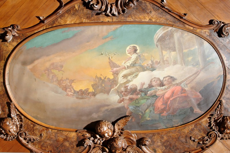 Ambito veneto (1909), Santa Tecla tra angeli musicanti