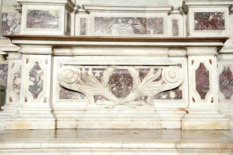 Rossini Z. sec. XVIII, Paliotto dell'altare di Santa Tecla