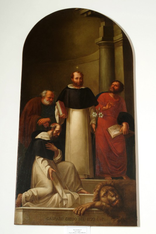 Diedo G. (1822), S. Domenico con i Santi Giuseppe Marco e S. Pietro da Verona