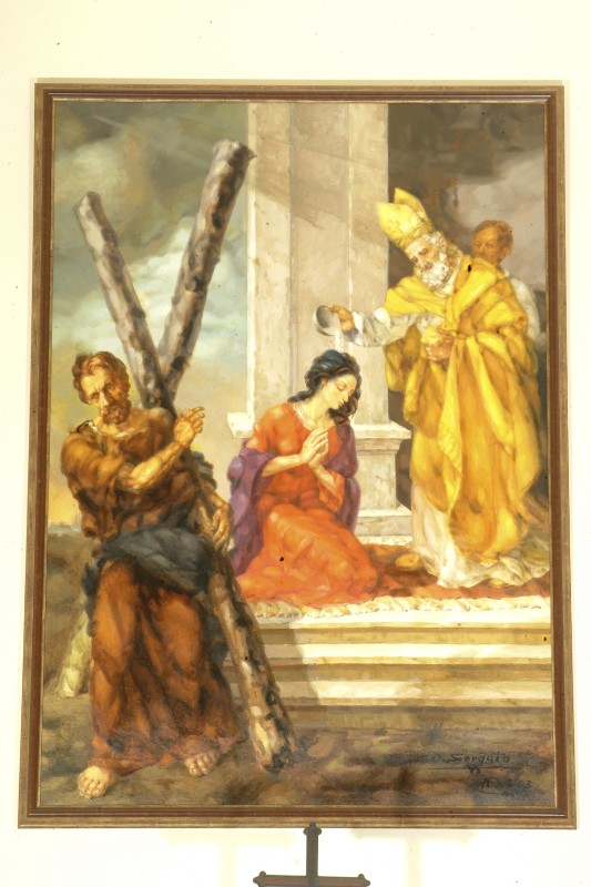 Sorgato O. (2003), Sant'Andrea apostolo e il battesimo di Santa Giustina