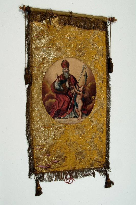 Manifattura veneta sec. XIX, Stendardo processionale di San Zeno