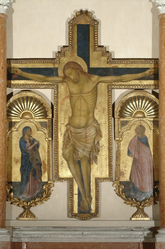 Catarino Veneziano (1375), Trittico della Crocifissione di Gesù Cristo