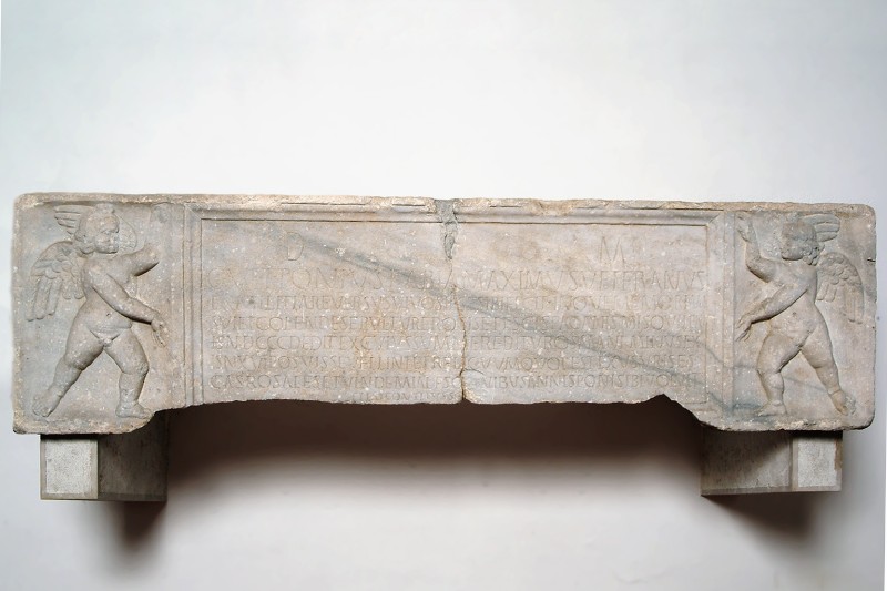 Bottega italica sec. III, Sarcofago di Caio Vettonio