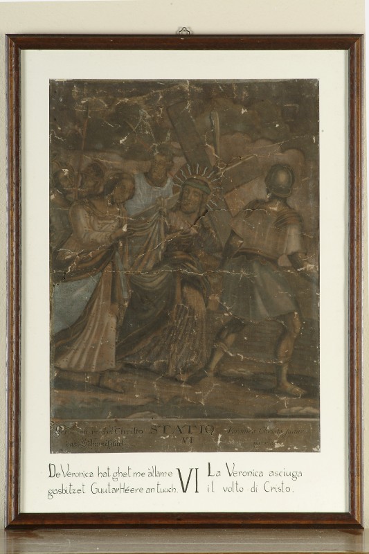 Haffner I. C. sec. XVIII, Gesù Cristo asciugato dalla Veronica