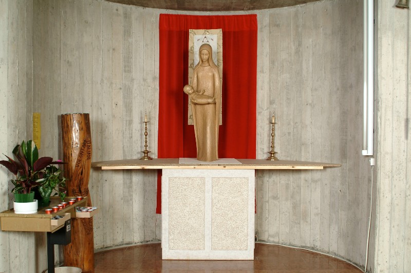 Bottega veneta sec. XX, Altare della Madonna di Pianezze
