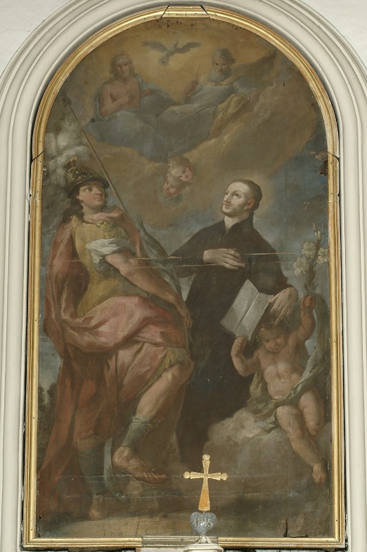 Ambito veneto sec. XVIII, San Floriano e San Gaetano Thiene