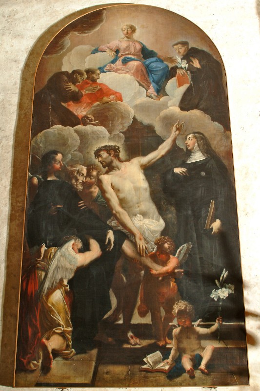 Vernansal G. L. (1727), Gesù Cristo crocifisso risana San Pellegrino Laziosi