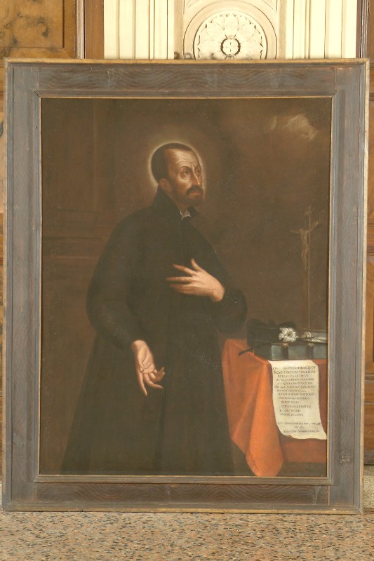 Bottega veneta sec. XVII, Cornice del dipinto con San Gaetano Thiene