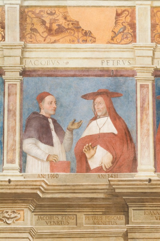 Montagna B. (1505-1506), Vescovi di Padova Jacopo Zeno e Pietro Foscari