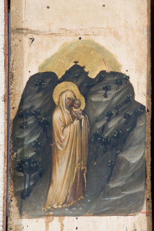 Giusto de' Menabuoi sec. XIV, Sant'Elisabetta e San Giovannino