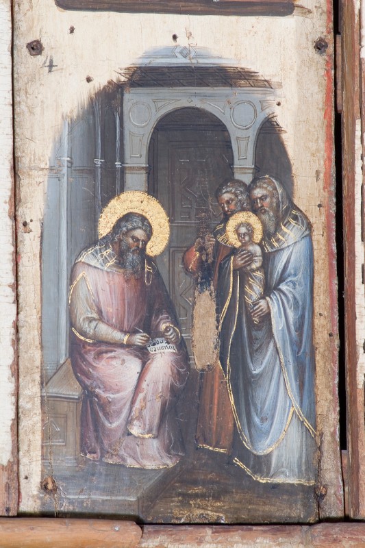 Giusto de' Menabuoi sec. XIV, San Zaccaria impone il nome a San Giovanni