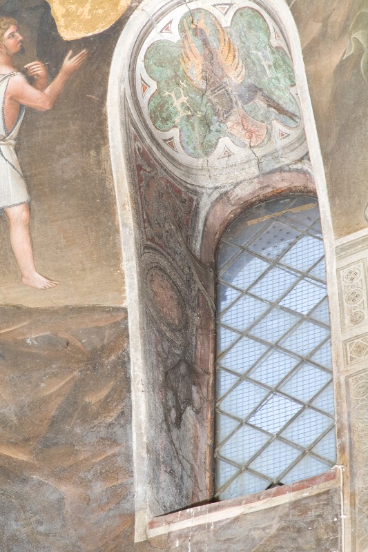 Giusto de' Menabuoi sec. XIV, Motivi decorativi con stemmi carraresi 2/3
