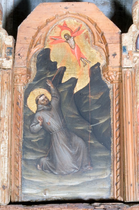 Giusto de' Menabuoi sec. XIV, San Francesco d'Assisi riceve le stimmate