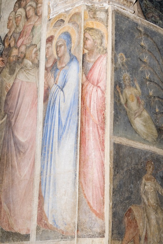 Giusto de' Menabuoi sec. XIV, Madonna addolorata e San Giovanni evangelista
