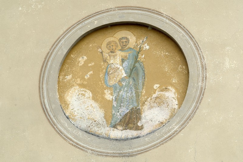Bordin A. (1912), San Giuseppe e Gesù Bambino