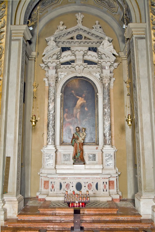 Maestranze venete XIX, Altare di San Sebastiano