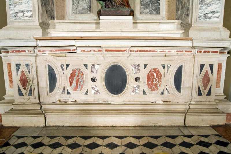 Bottega veneta XIX, Paliotto dell'altare di San Sebastiano