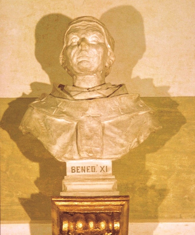 Ambito veneto inizio sec. XX, Busto di papa Benedetto XI