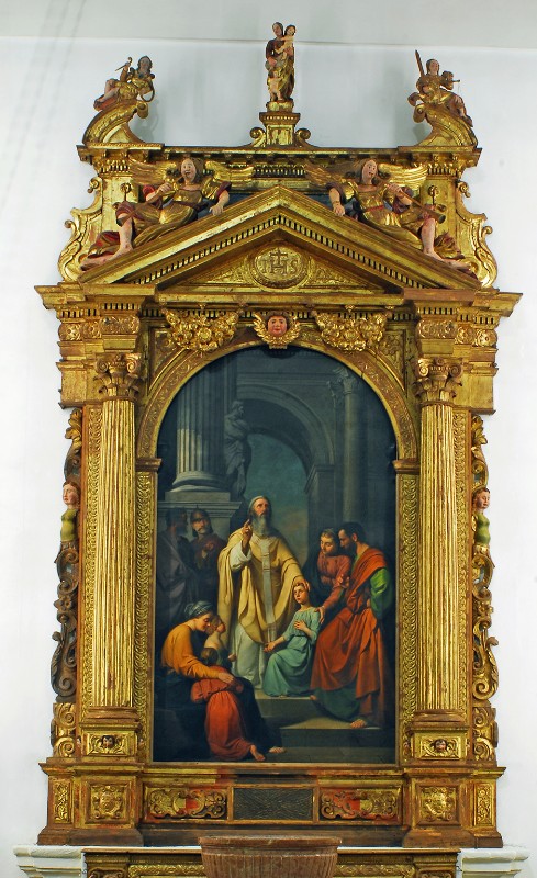 Ambito veneto (1563), Dossale dell'altare di San Valentino